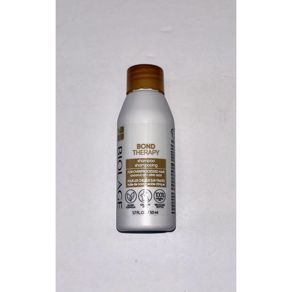 Biolage Bond Therapy Shampoo 1.7 fl oz Sample Vegan Cruelty-Free Coconut Oil